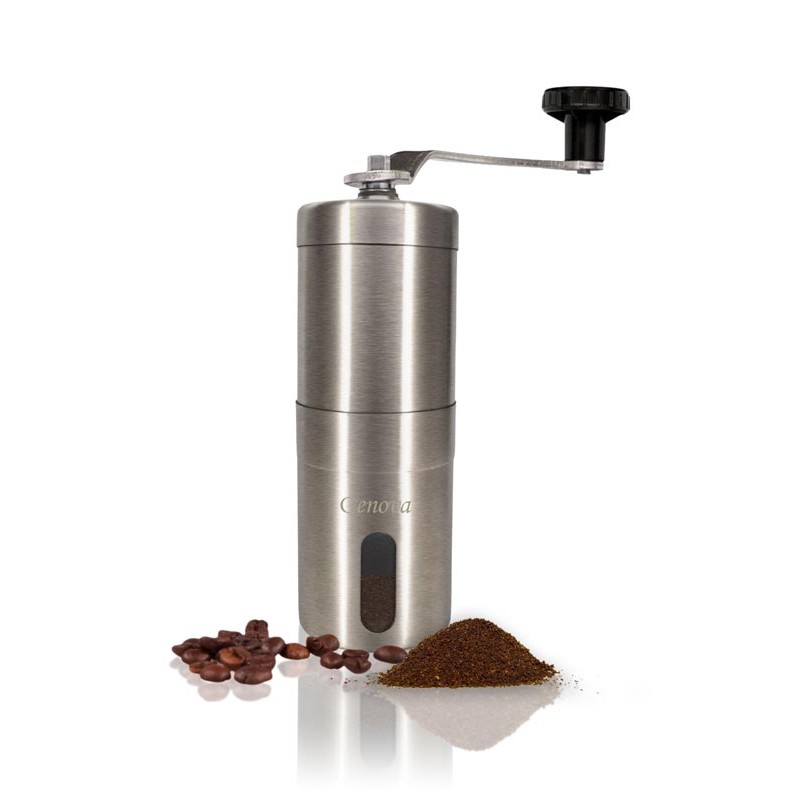 آسیاب قهوه دستی استیل استوانه ای جنوا (Genova Coffee Grinder CF-130)