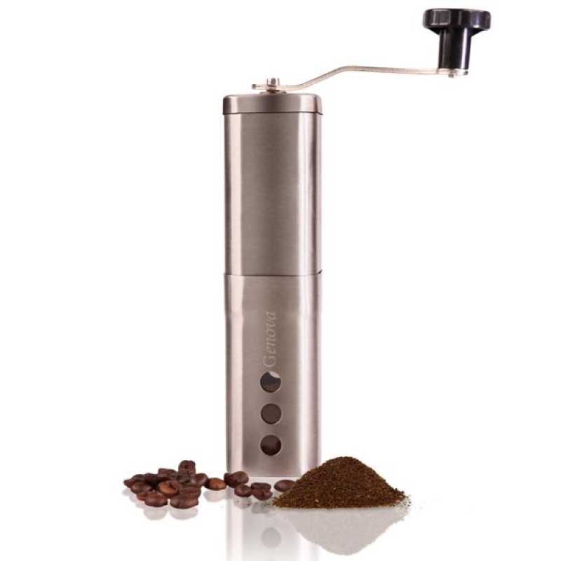 آسیاب قهوه دستی استیل استوانه ای جنوا (Genova Coffee Grinder CF-175)