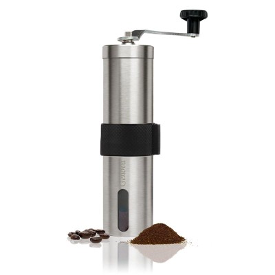 آسیاب قهوه دستی استیل استوانه ای غلاف دار جنوا (Genova Coffee Grinder CF-185S)